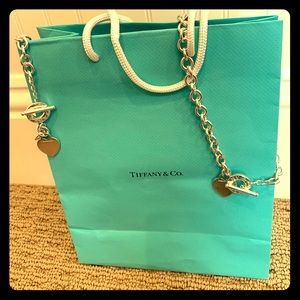 Authentic Tiffany & Co toggle bracelet & necklace